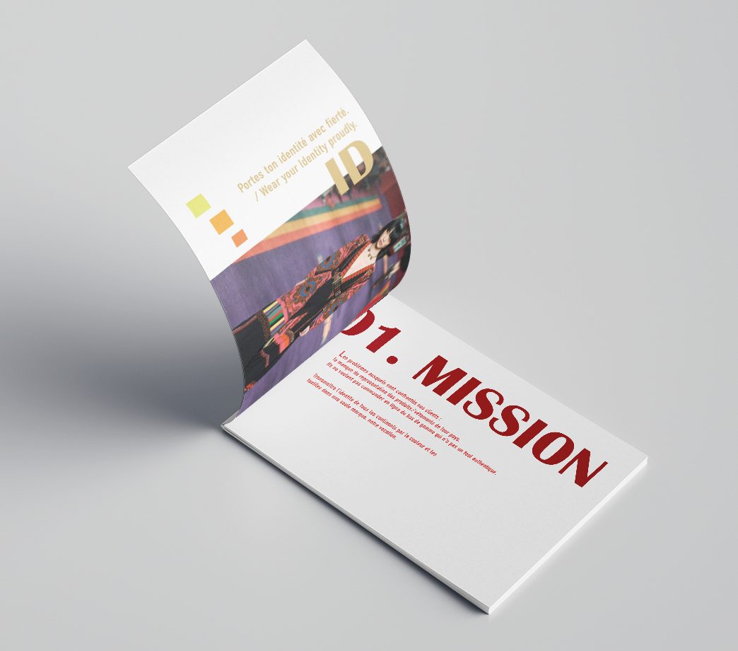 Démonstration des pages Mission du booklet